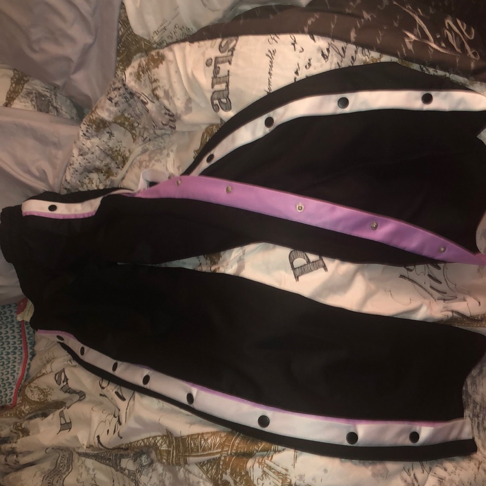 Snap track pants